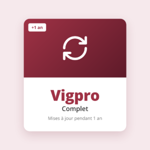 Vigpro Complet – mises à jour 1 an