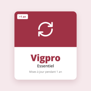 Vigpro Essentiel – mises à jour 1 an
